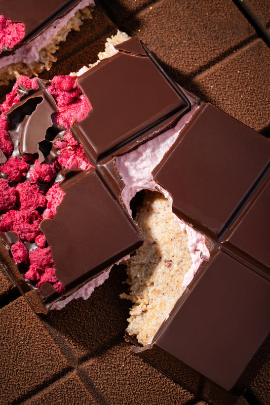 Berry Fluffy Chocolate Bar